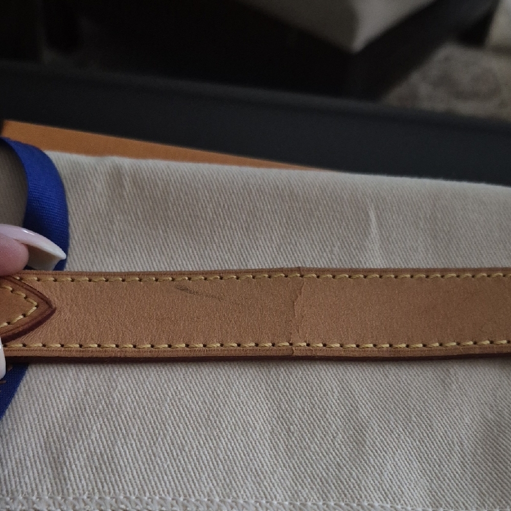 Louis Vuitton Tan Leather Strap with Gold Hardware - Picture 5 of 16